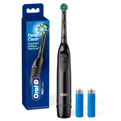 Oral-B ProClean Battery Electric Toothbrush Deep Clean Black