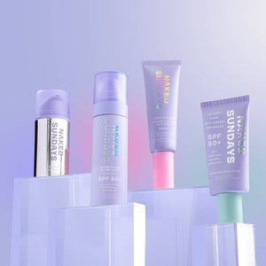 Naked Sundays Collagen Glow Mineral Perfecting Priming Lotion SPF50 + 50ml - Imperfect Box
