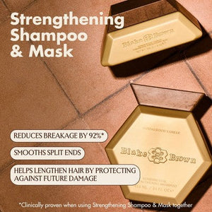 Blake Brown Fundamental Strengthening Shampoo Sandalwood Vanille 14 fl oz