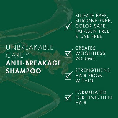 Nexxus Unbreakable Care Biotin Shampoo with Keratin 13.5 fl oz