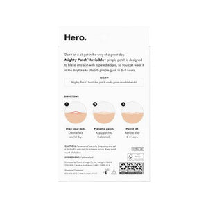 Hero Cosmetics Mighty Patch Invisible 72ct - Imperfect Box