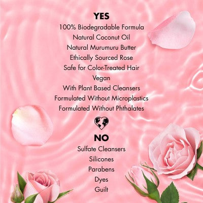 Love Beauty and Planet Murumuru Butter & Rose Shampoo For Color Treated Hair 13.5 fl oz