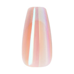 Kiss Glam Embellished Press-On Fake Nails Medium Coffin Dusk Mirage 35ct - Imperfect Box