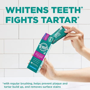 Tom's of Maine Antiplaque and Whitening Toothpaste 4.5oz 3-Pack