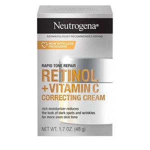 Neutrogena Rapid Tone Repair Retinol + Vitamin C Face and Neck Cream 1.7oz