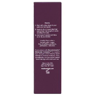 Kristin Ess Hair Serum for Frizz and Damaged Hair 1.7 fl oz