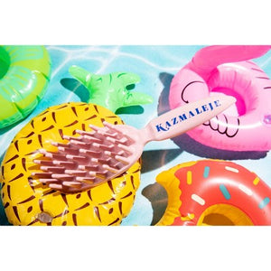 KAZMALEJE Kurlsplus Paddle Hair Comb Pink