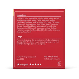 Wild Cosmetics Berry Christmas Deodorant Refills 1.4oz/2ct - Imperfect Box