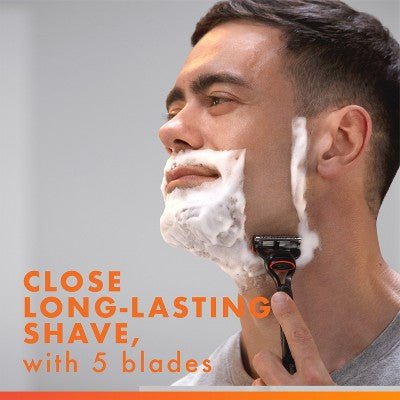 Gillette Fusion5 Value Pack Razor Handle + 5 Blade Refills