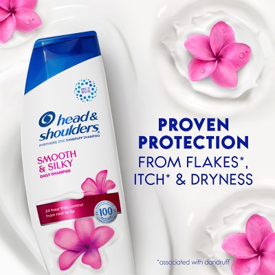 Head & Shoulders Smooth & Silky Paraben Free Shampoo and Conditioner Dual Pack 23.1 fl oz