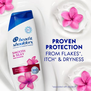 Head & Shoulders Smooth & Silky Paraben Free Shampoo and Conditioner Dual Pack 23.1 fl oz