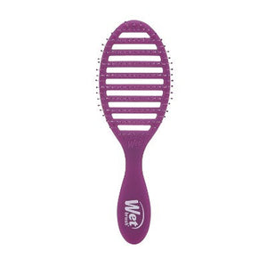 Wet Brush Speed Dry Detangler Hair Brush Frost Purple - Imperfect Box