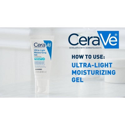 CeraVe Ultra-Light Moisturizing Face Gel 1.75 fl oz - Missing Box
