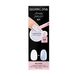 Dashing-Diva-Chrome-Powder-Kit-Emerald-Pearl-3ct-New-Nail-Art-Kits-&-Accessories
