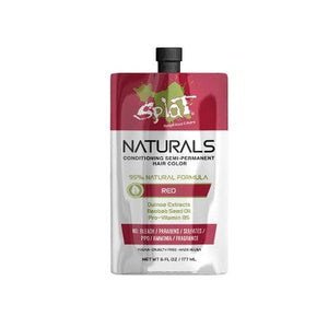 Splat Naturals Semi-Permanent Hair Color Red 6 fl oz