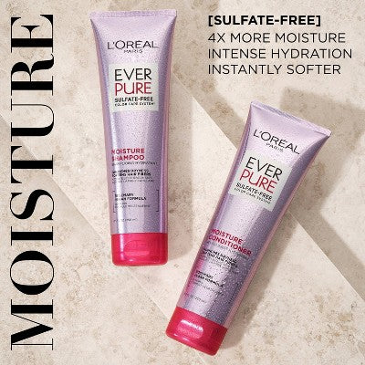 L'Oreal Paris EverPure Moisture Rosemary Oil Conditioner for Dry Hair 8.5 fl oz