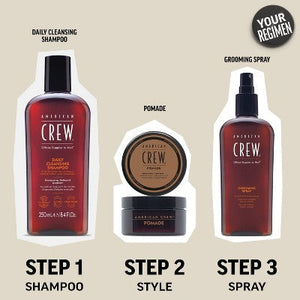 American Crew Men's Firm Hold and Non-Flaking Hair Styling Gel 8.4 fl oz - Imperfect Container