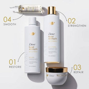 Dove Beauty Bond Shield Leave-In Silk Hair Serum 3.3oz - New