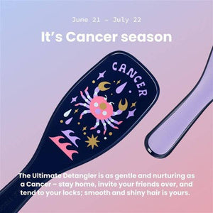 Tangle Teezer Ultimate Detangler Hair Brush Zodiac Cancer Blue