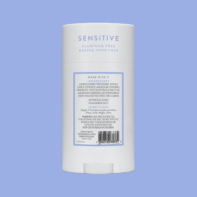 Native Sensitive Solid Deodorant Cotton & Lily 2.65oz