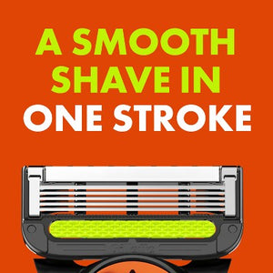 Gillette Labs Mens Special NFL Bengals Edition Shaving Razor with 4 Refills and Magnetic Stand