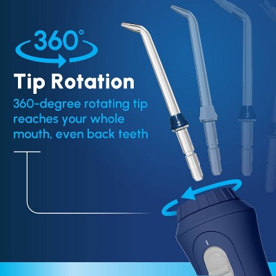 Waterpik Cordless Plus Rechargeable Water Flosser Blue