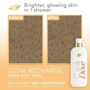 Dove Beauty Serum Body Wash with 3% Brightening Serum & Vitamin C
