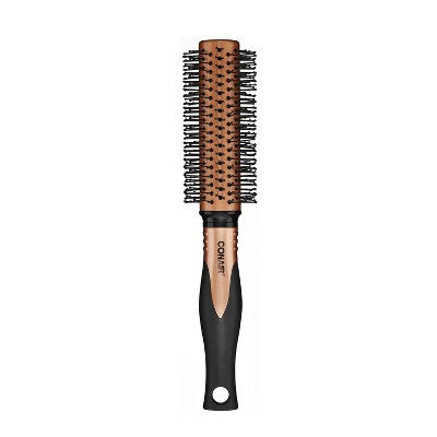 Conair-Copper-Pro-Nylon-Bristle-Round-Hair-Brush-Small-Barrel-All-Hair-Imperfect-Container-Hairbrushes-&-Combs