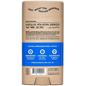 DR. SQUATCH Men's Natural Solid Deodorant Fresh Falls 2.65oz - Imperfect Container