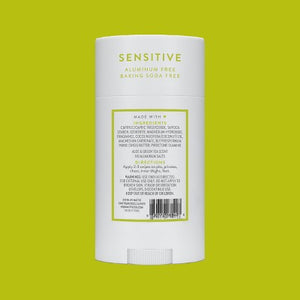 Native Sensitive Solid Deodorant for Women & Men Aloe & Green Tea