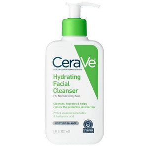 CeraVe Hydrating Face Wash with Hyaluronic Acid and Glycerin 8 fl oz - New