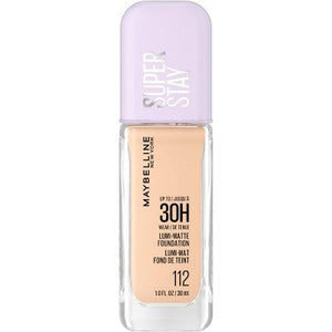 Maybelline Super Stay Up to 30HR Wear Lumi-Matte Liquid Foundation 112 1 fl oz - Imperfect Container