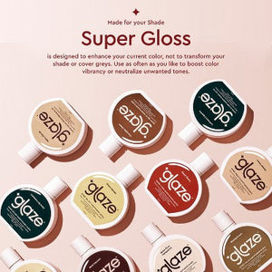 Glaze SuperGloss Color Conditioning Hair Gloss & Toner Vanilla Lights