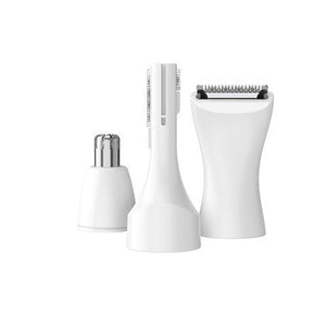Conair Girlbomb Wet and Dry Cordless Rechargeable Face Shaver with 6 Attachments