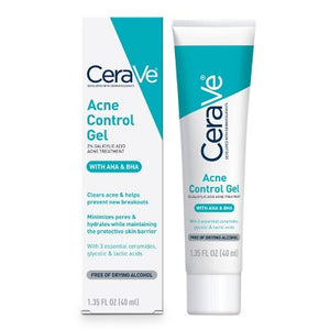 CeraVe Salicylic Acid Acne Treatment Control Gel 1.35oz - Imperfect Box