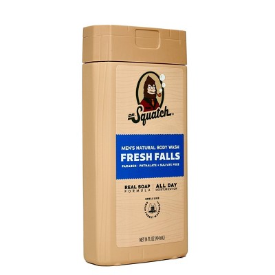 Dr. Squatch Men Natural Non-Exfoliating Body Wash Fresh Falls 14 fl oz