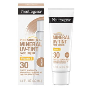 Neutrogena Mineral UV Tint Face Liquid Sunscreen SPF 30  1.1oz - Missing Box