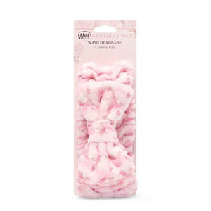 Wet Brush x LoveShackFancy Wash Cotton Headband Rosa Beaux