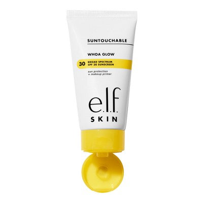 e.l.f. SKIN Suntouchable Whoa Glow Primer Sunbeam SPF 30 1.69 fl oz - New