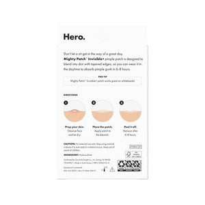Hero Cosmetics Mighty Patch Invisible Acne Pimple Patches 39ct