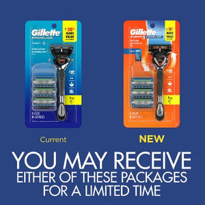 Gillette ProGlide Razor for Men Handle + 4 Blade Refills - Imperfect Box