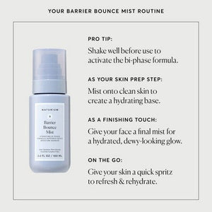 Naturium Barrier Bounce Bi-Phase Hydrating Mist 3.4 fl oz - Imperfect Container