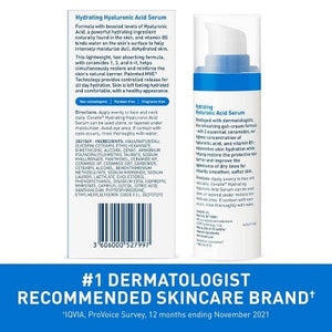 CeraVe Hydrating Hyaluronic Acid Face Serum 1 fl oz - Imperfect Box