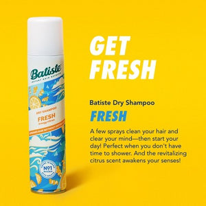 Batiste Fresh Breezy Citrus Dry Shampoo 3.81oz