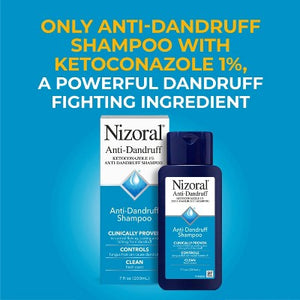 Nizoral Anti Dandruff Shampoo with 1% Ketoconazole 7 fl oz