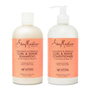 SheaMoisture Shampoo & Conditioner Bundle for Curly Hair 6oz 2-Pack