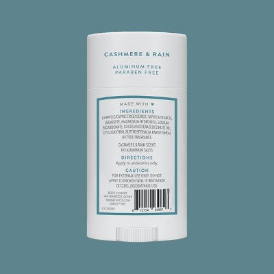 Native Deodorant for Women & Men Cashmere & Rain 2.65oz