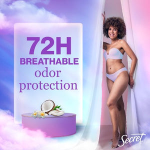 Secret Fresh Clear Gel Antiperspirant & Deodorant Coconut Scent 2.6oz