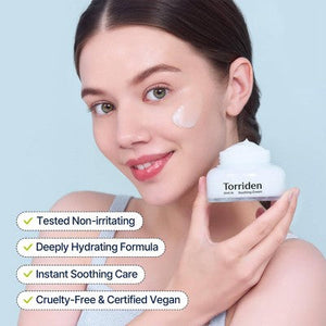 Torriden Dive-In Soothing Cream - Korean Skincare for Calming & Moisturizing