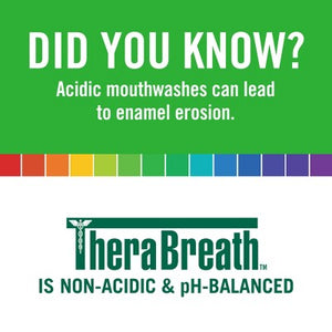 TheraBreath Fresh Breath Mouthwash 33.8 fl oz - Imperfect Container